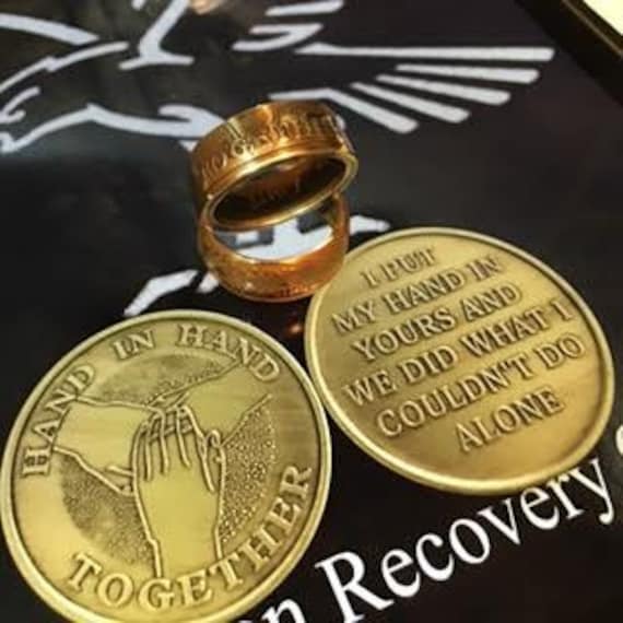 Together, Hand in Hand Recovery Ring