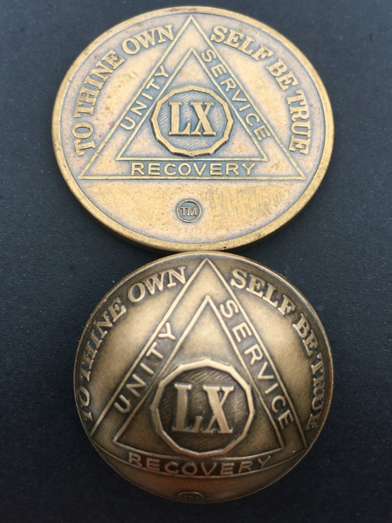 3D Sobriety Medallion Magnets