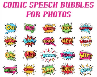 Comic Exclamation Etsy Comic Exclamation Etsy