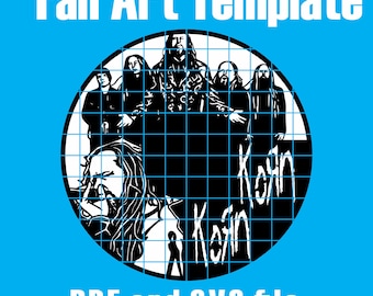 Korn - Vector - Laser Template for DIY Project