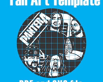 Pantera - Vinyl Cutout Template
