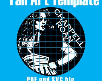 Chappell Roan Vinyl Record SVG: Laser Cut Template (Digital Download, PDF, LightBurn File)