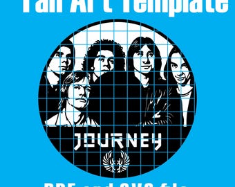 Journey - Vector - Laser Template for DIY Project