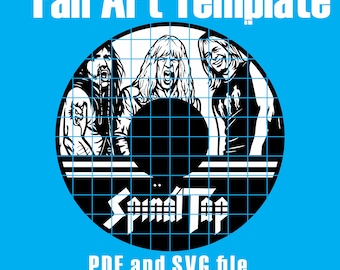 Spinal Tap Vinyl Record SVG Template: Laser Cut, Cricut Ready (Digital Download)