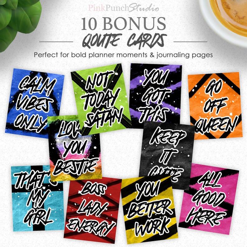 Wth Sticker WTH Digital Sticker Kit | Funny Planner Stickers | 130 PNG Stickers ...