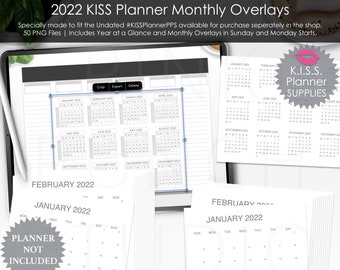 Pps Calendar 2022 2023 Kiss Planner | Etsy