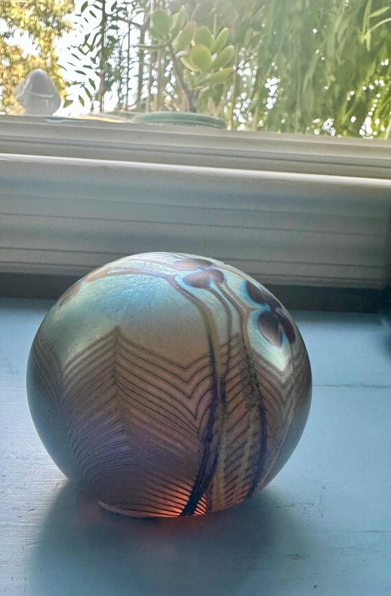 Orient & Flume Art Glass ガラス ペーパーウェイト Orient and Flume