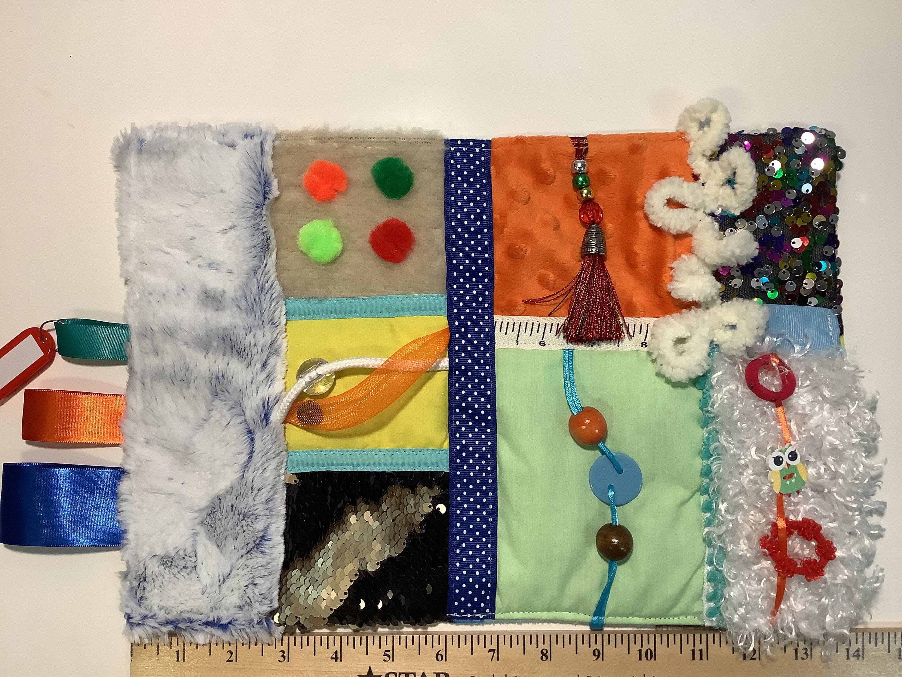 Fidget lap sensory pad for Dementia Alzheimers Autism senior Etsy