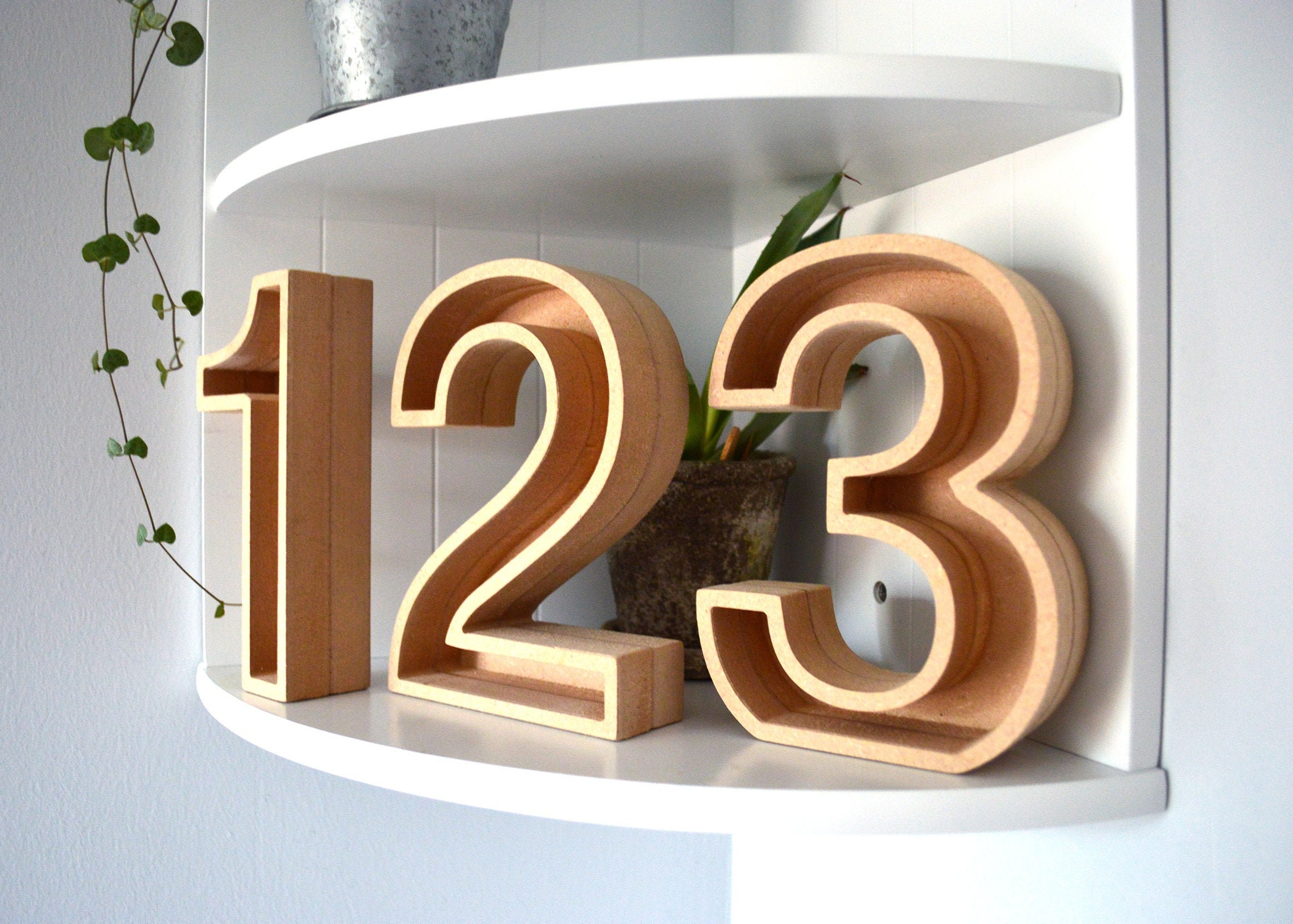 fillable numbers 36mm deep fillable empty hollow numbers etsy