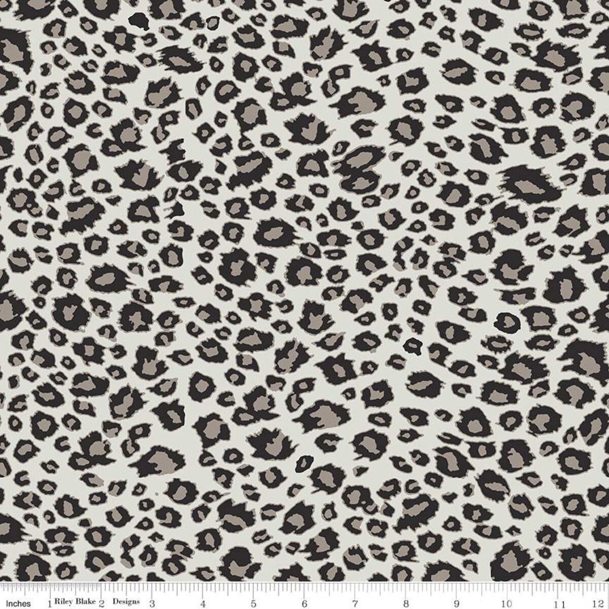 Leopard Print Cotton Fabric by the Yard Riley Blake Designs | Etsy