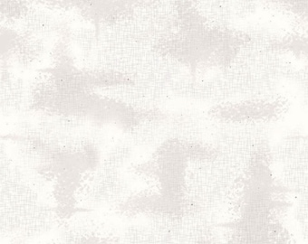 Shabby White Gray Cotton Fabric by Lori Holt for Riley Blake | Gray Neutral Quilt Fab