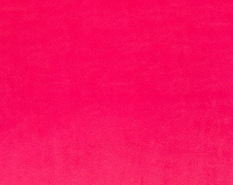 Hot Pink Solid Minky Fabric by Shannon Fabrics, Solid Color Fabric by the Yard