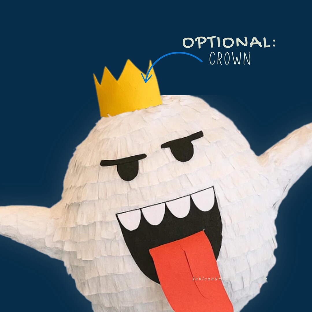 Handmade Boo Ghost: Mario Pinata Party Smashers, Birthday, Engagement ...