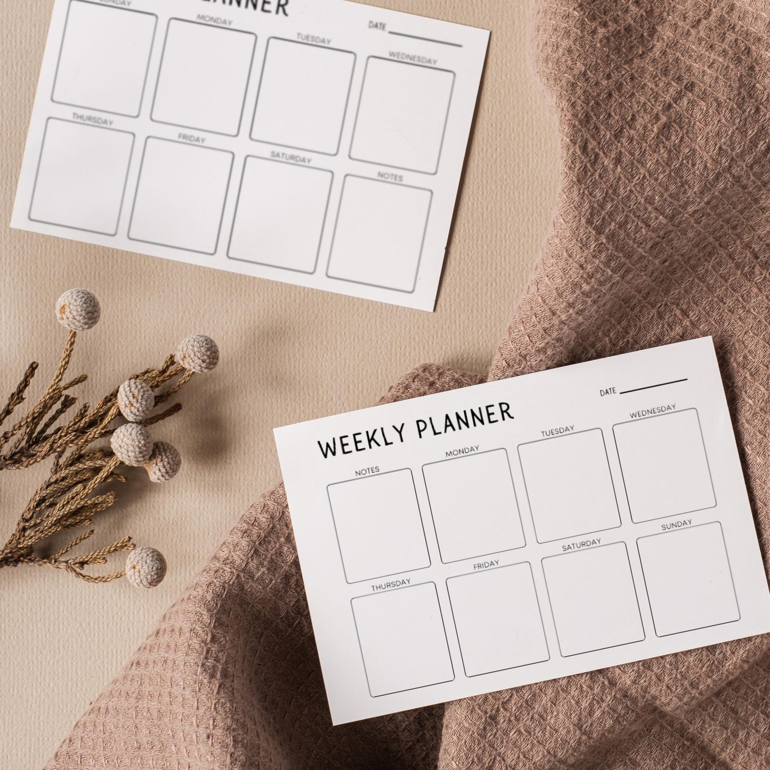 Printable Food Planner Template: Weekly Meal Plan (A4 A5 Letter PDF) - Etsy