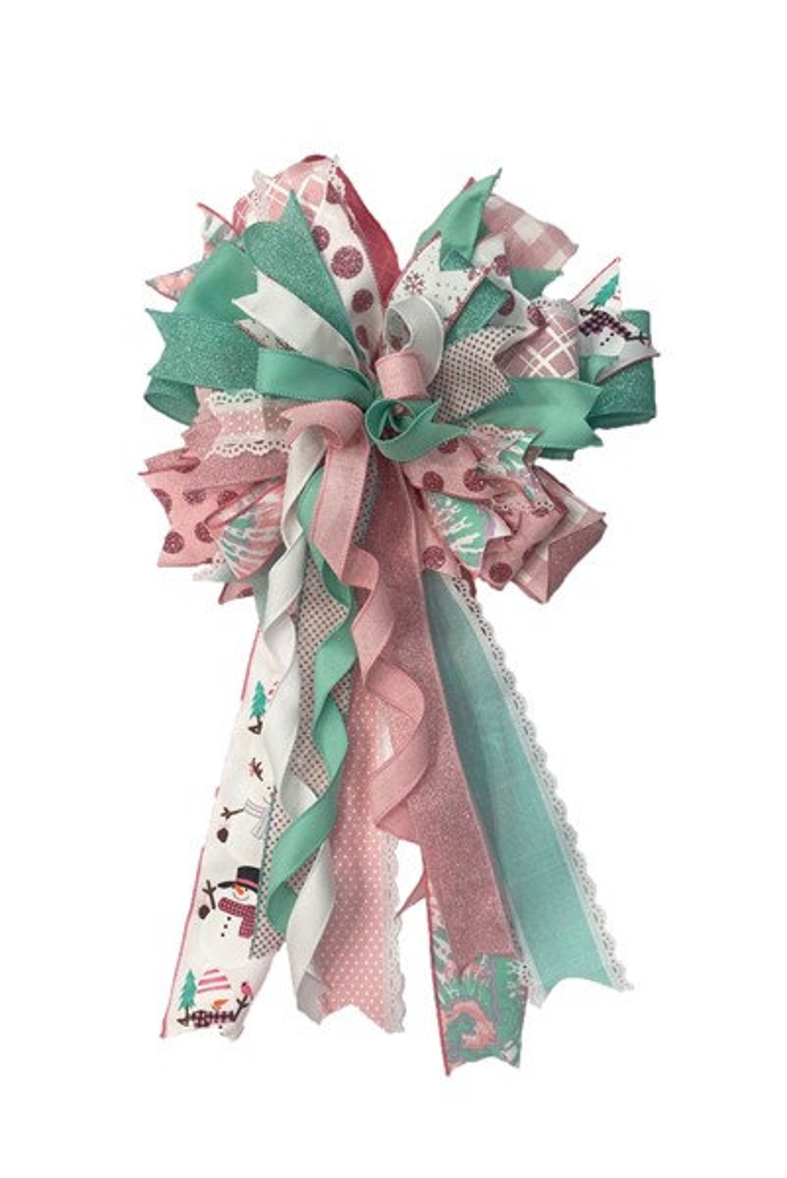 Pink Glitter Polka Dots Baby Girl Ribbon Pink Wired Ribbon Linen Pink ...