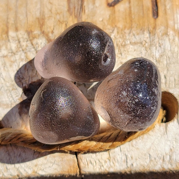 Davenport Sea Glass | Opal Mushroom Trio