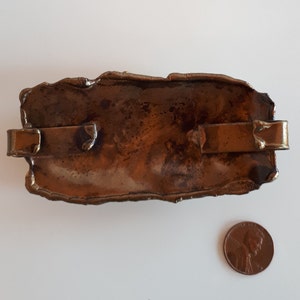 Original US Gürtelschnalle Buckle Mountain Lion Aus Messing