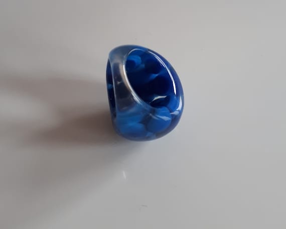 SOBRAL statement clear transparent embedded blue … - image 7