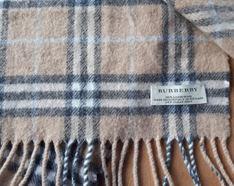 how to check if a burberry scarf is real