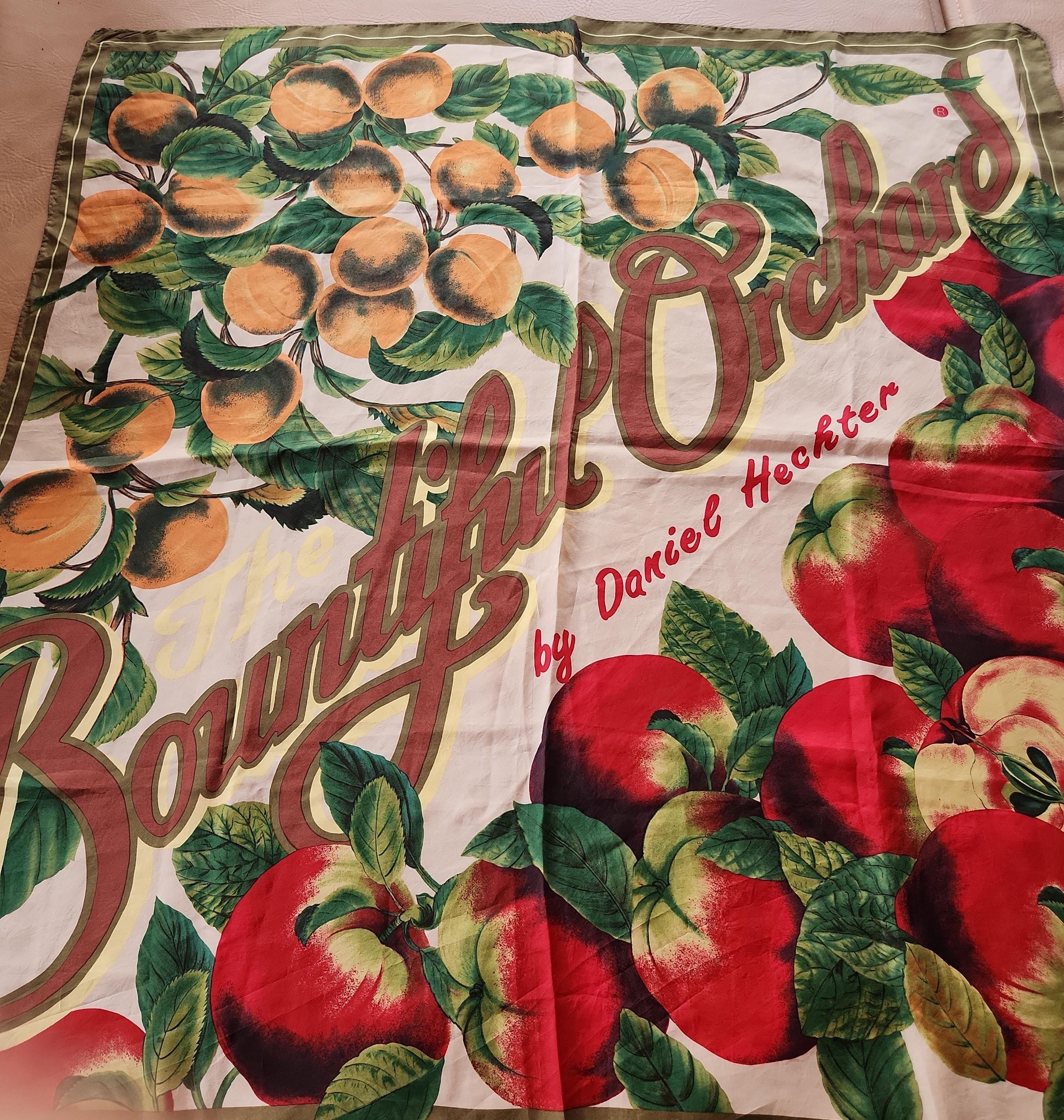 Foulard En Soie Daniel Hechter - Multicouleur, Occasion