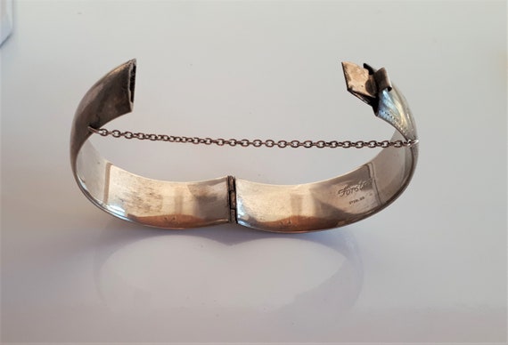 Massive Unique Vintage FORSTNER Signed Sterling Silver Massive Unique Vintage FORSTNER Signed Sterling Silver