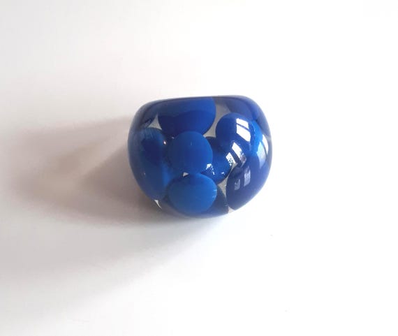 SOBRAL statement clear transparent embedded blue … - image 3