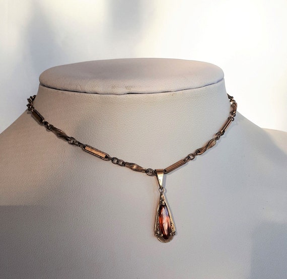Doll antique necklace, Child antique necklace, Ant