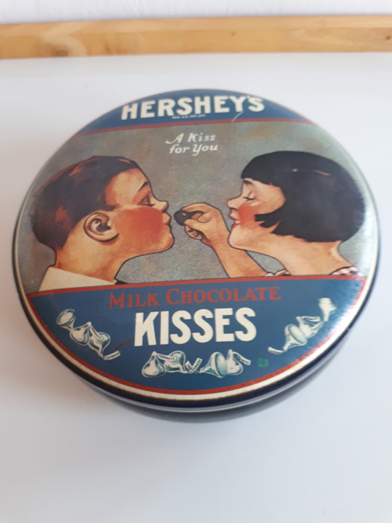 Large Vintage 1982 Made in England HERSHEY KISSES a Kiss for You