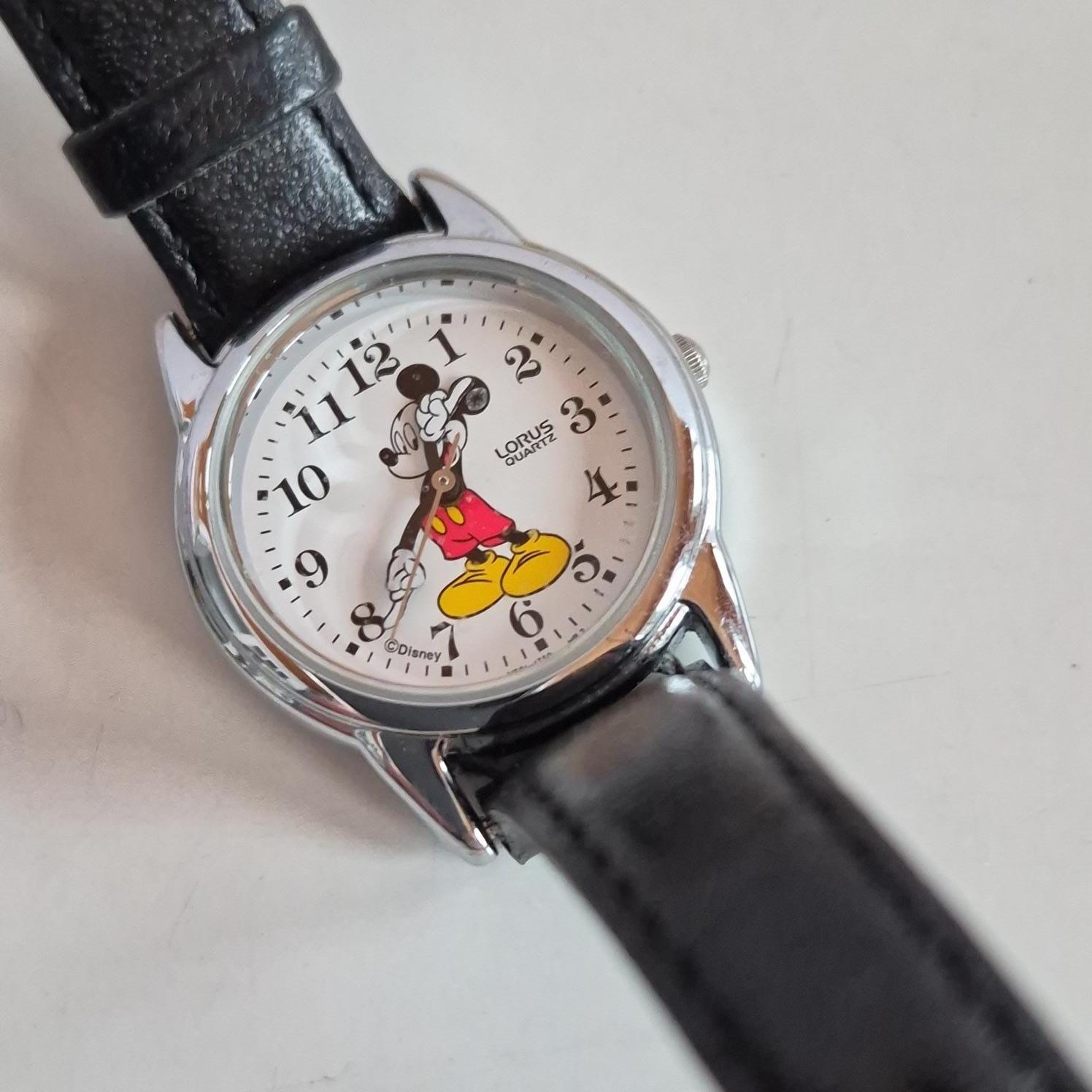 Vintage Lorus Mickey Mouse Watch - Etsy Canada display picture 2