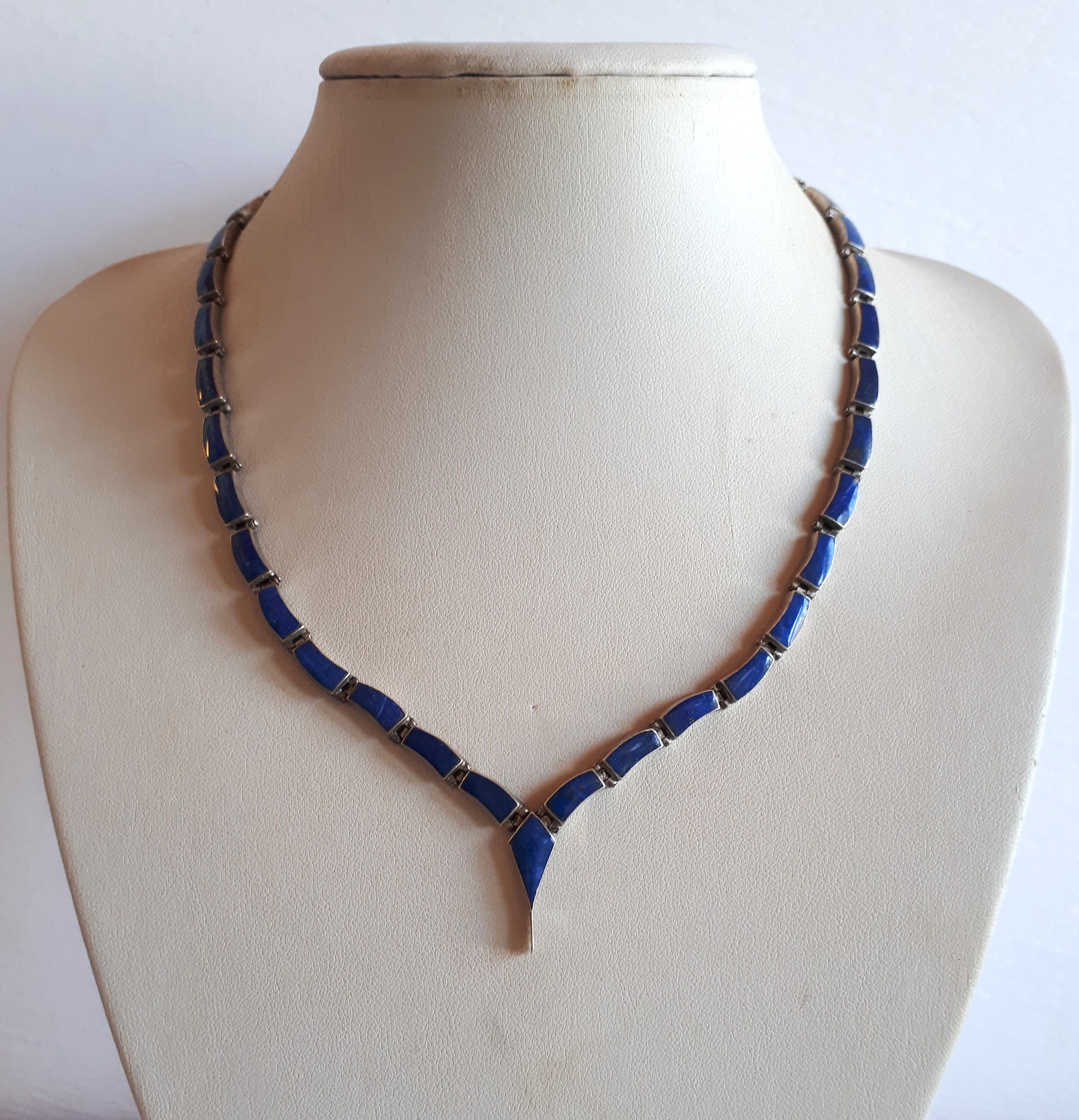 【les bon bon】lapis choker BOB281 Rubonbon les bon bon lapis choker BOB281 necklace choker