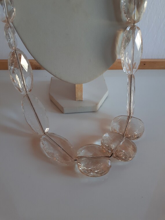 Massive long STATEMENT signed INWEAR pinkish gold… - image 6