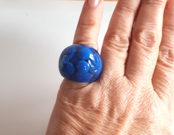 SOBRAL statement clear transparent embedded blue … - image 1