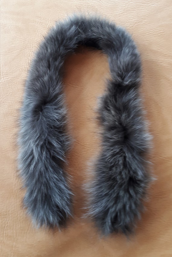 Turquoise Women/'s Collar real polar fox fur festive look cinema style collar vintage collar theatre collar retro collar for party one size.