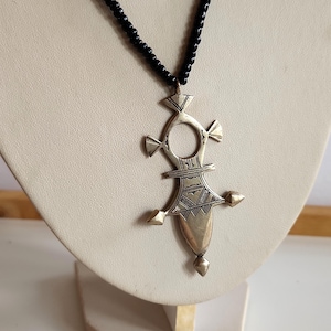 Pendentif Croix Du Sud En Argent 925 - Style Agadez - Chaîne En Option - Mixte Enfant/adulte - Neuf Avec étiquettes