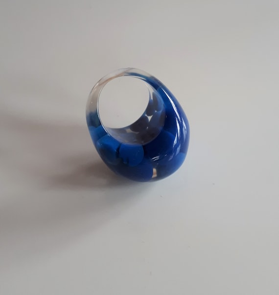 SOBRAL statement clear transparent embedded blue … - image 6