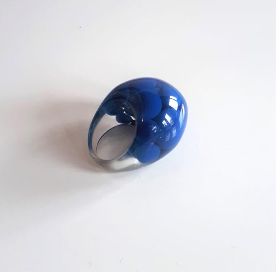 SOBRAL statement clear transparent embedded blue … - image 2