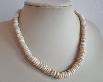 Puka shell shop necklace etsy