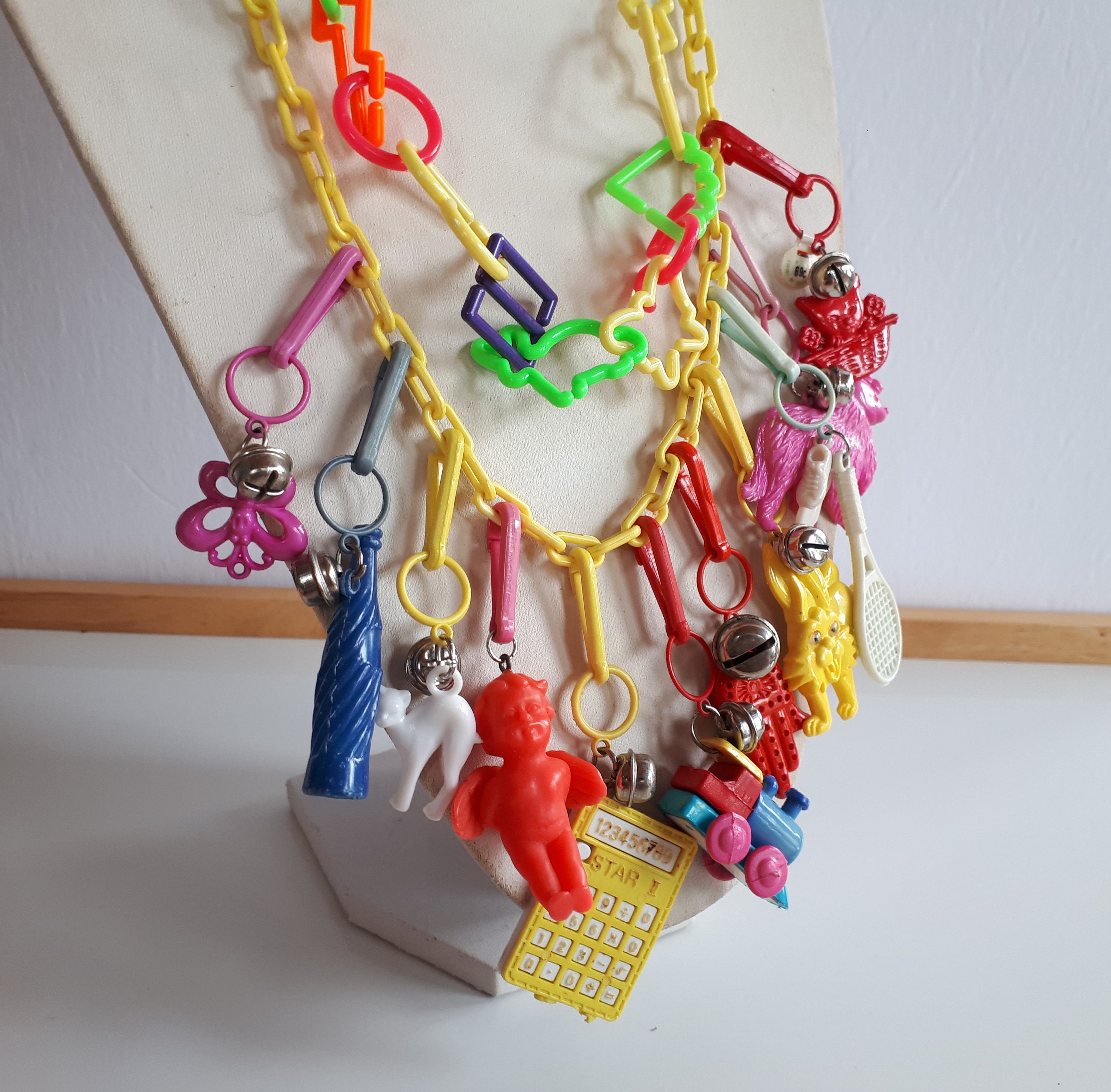 Plastic Charm Necklace from the 80's – Ruth E. Hendricks Photography