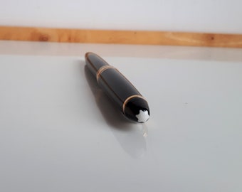 筆記具 80s MONTBLANC MEISTERSTUCK 146 4810 14k Montblanc Meisterstuck No. 146 Fountain Pen 4810 14K 585