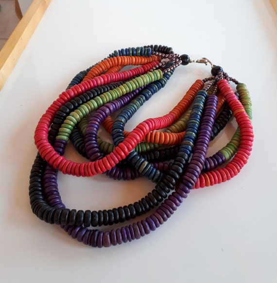 impressive massive STATEMENT vintage BOHO tribal … - image 4