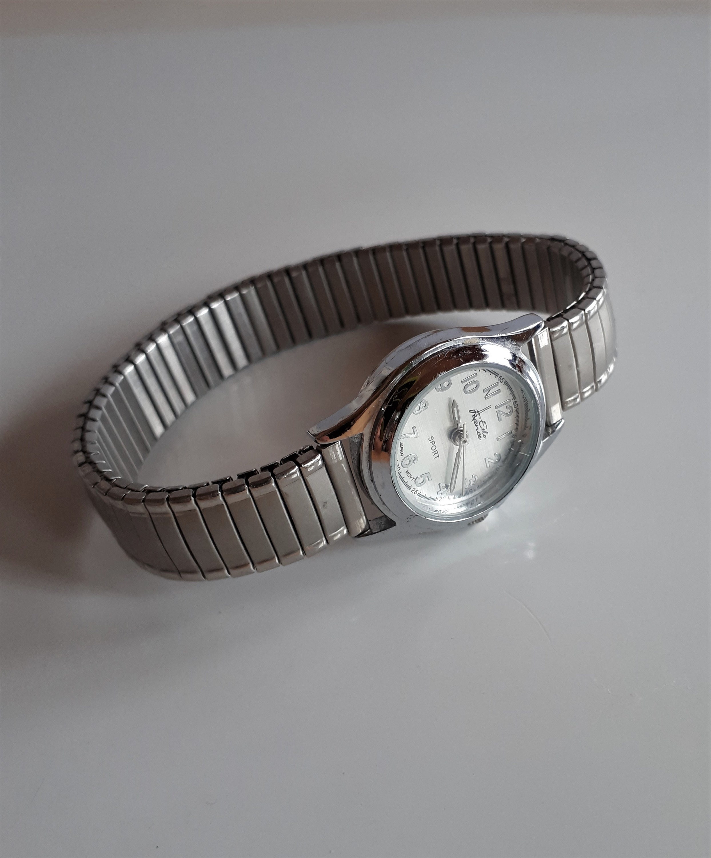 Montre Vintage AS 1194 - Cadran Dauphine Ton Argent Avec Index Lumineux - Mouvement 11 Ligne