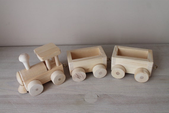 wooden toy train