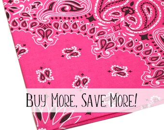 pink bandanas for sale