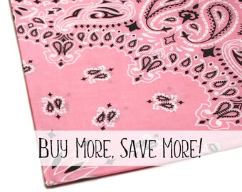 pink bandanas for sale