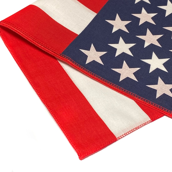 American Flag Bandana Etsy