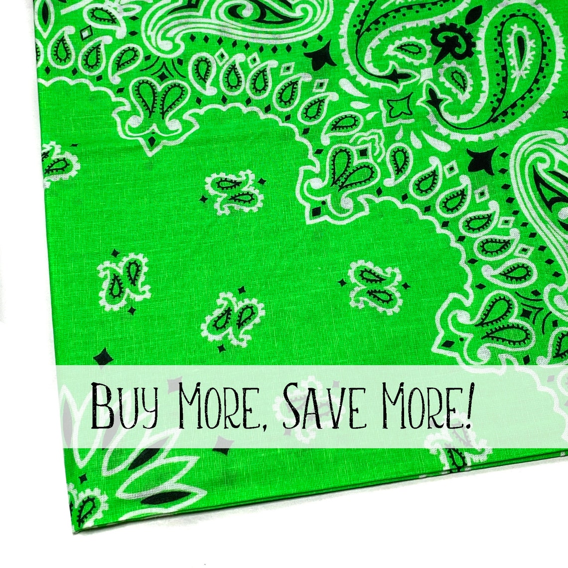 22 Bandana Verde Brillante Bandanna Pañuelo Hankie Etsy