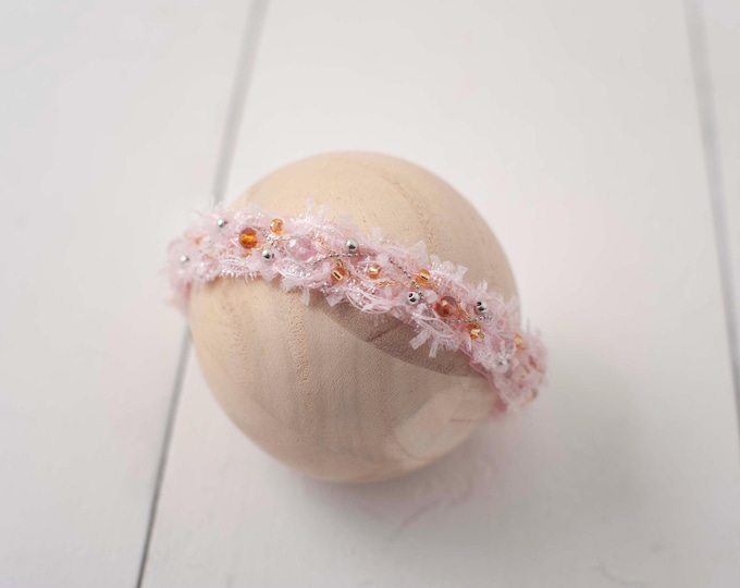 Pink Fairy Tulle Headband For Newborn Photography Photo Prop