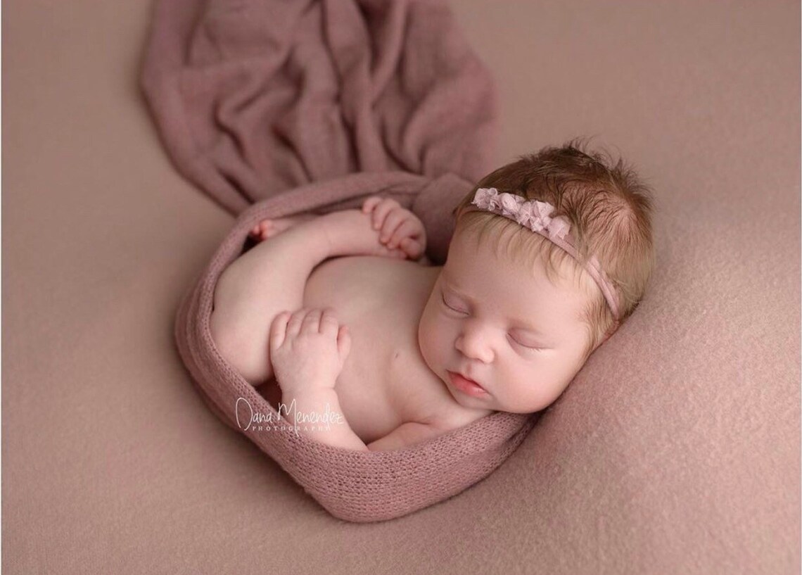 Newborn Stretch Sweater Knit Stretch Wrap Soft Newborn Wrap Etsy