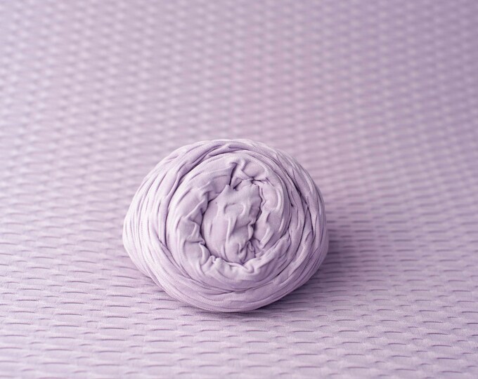 HEATHER- Lilac Hexagon Stretch Newborn Posing Fabric Set Newborn Photo Prop,  Lilac Hexagon Beanbag Fabric