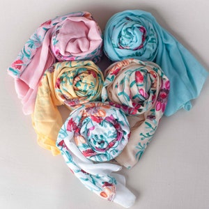 Floral Newborn Photography Prop Layer, Floral Newborn Photography Basket Stuffer Prop, Newborn Photo Prop
